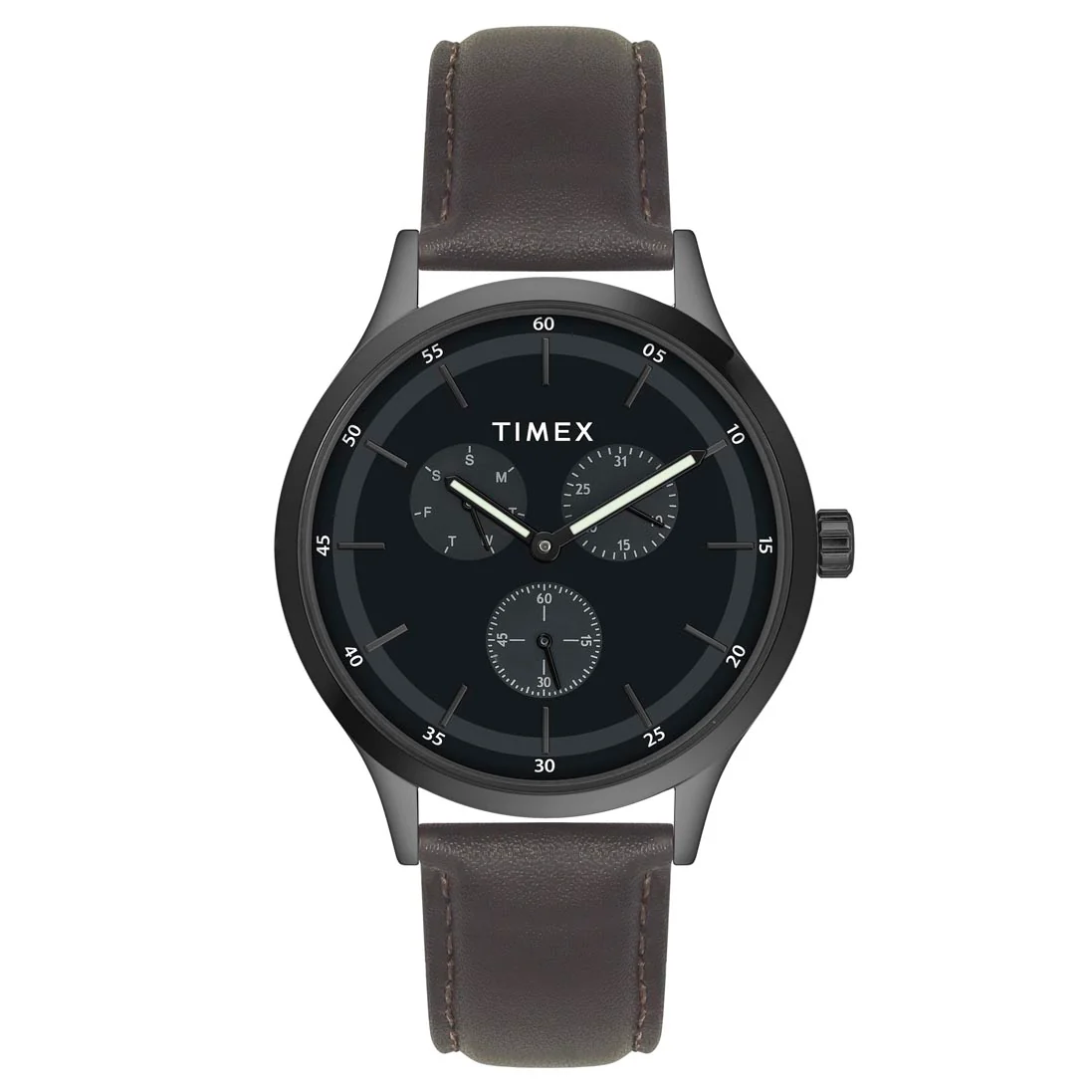 TIMEX Men Black Round Dial Analog Watch - TWHG03SMU13