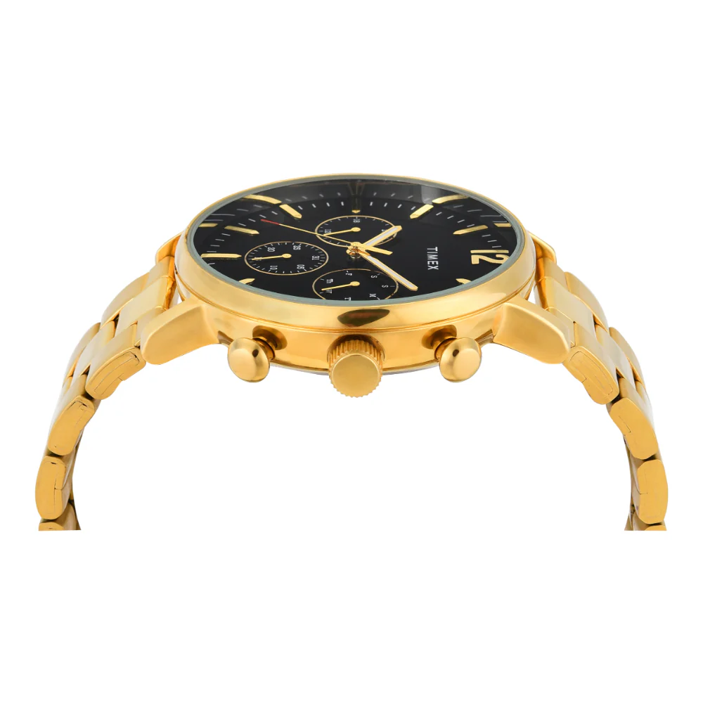 Timex Men Black Round Multifunction Dial Watch- TWEG20025 - Image 5