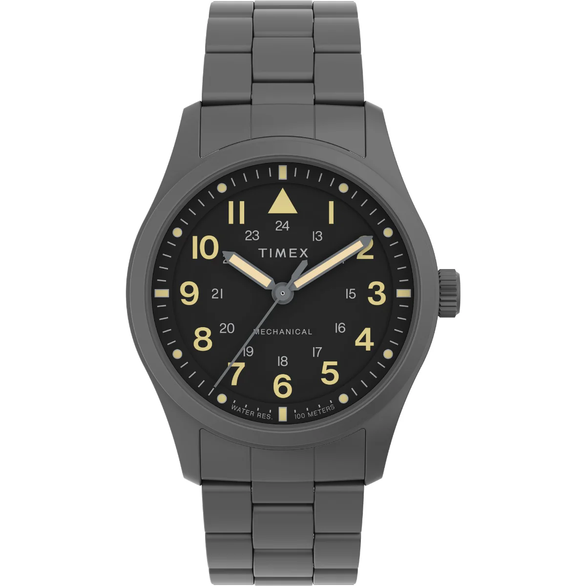 Expedition North Field Mechanical 38mm Stainless Steel Bracelet Watch