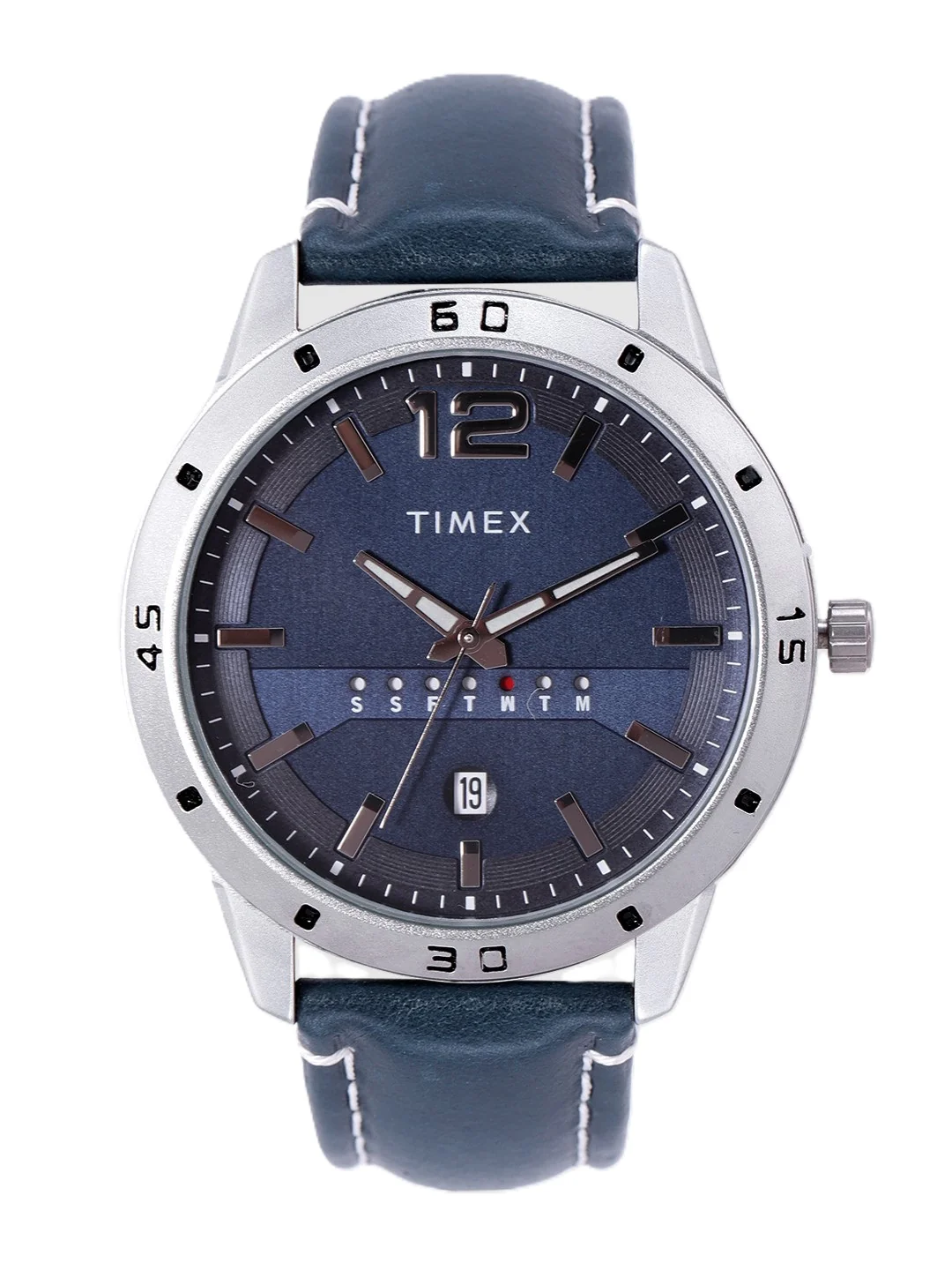 TIMEX Men Blue Round Dial Analog Watch - TW000U931