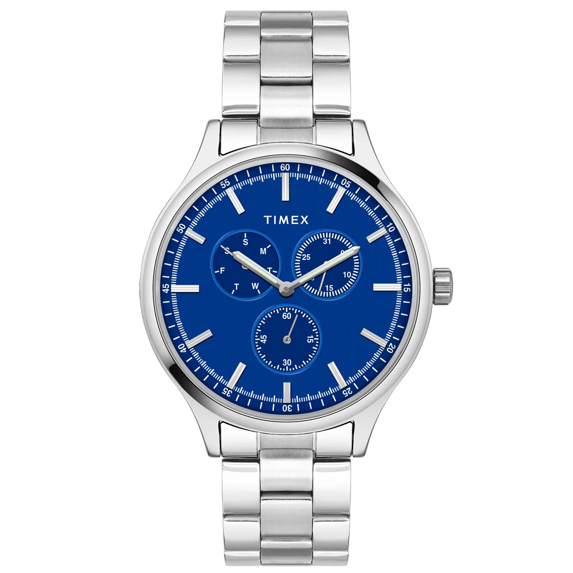 TIMEX Men Blue Round Dial Analog Watch - TWEG184SMU10