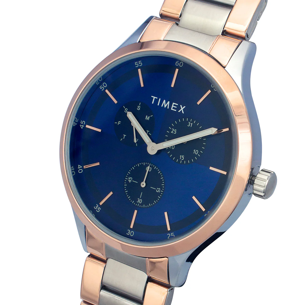 TIMEX Men Blue Round Dial Analog Watch - TWHG03SMU15 - Image 3