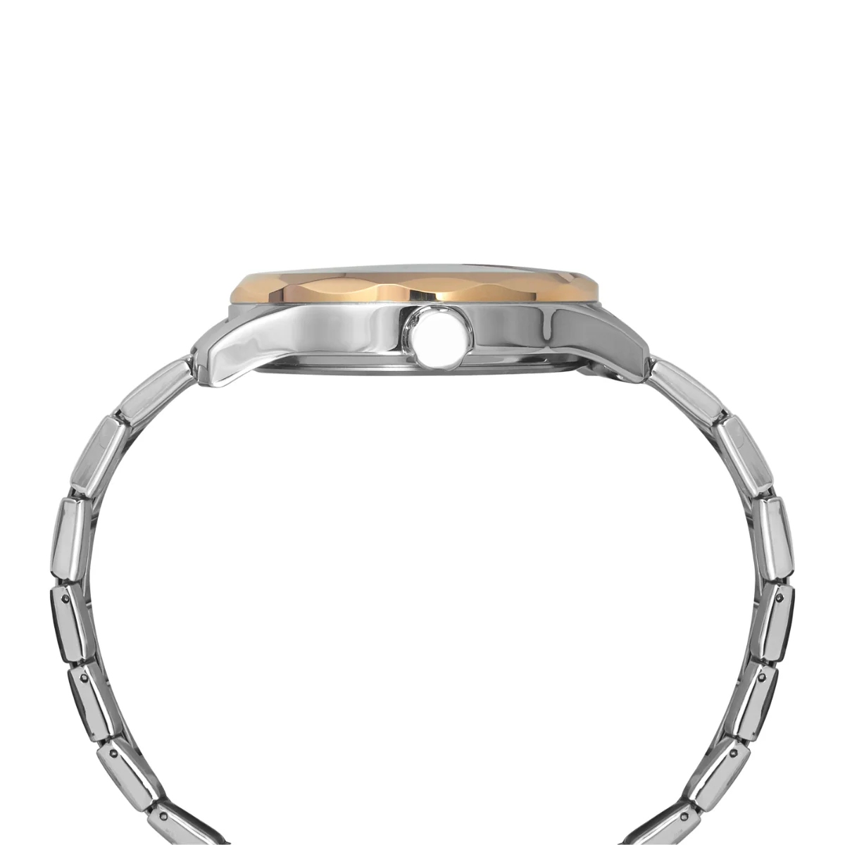 Timex Men Multifunction Silver Round Brass Dial Watch- TW0TG7618 - Image 3
