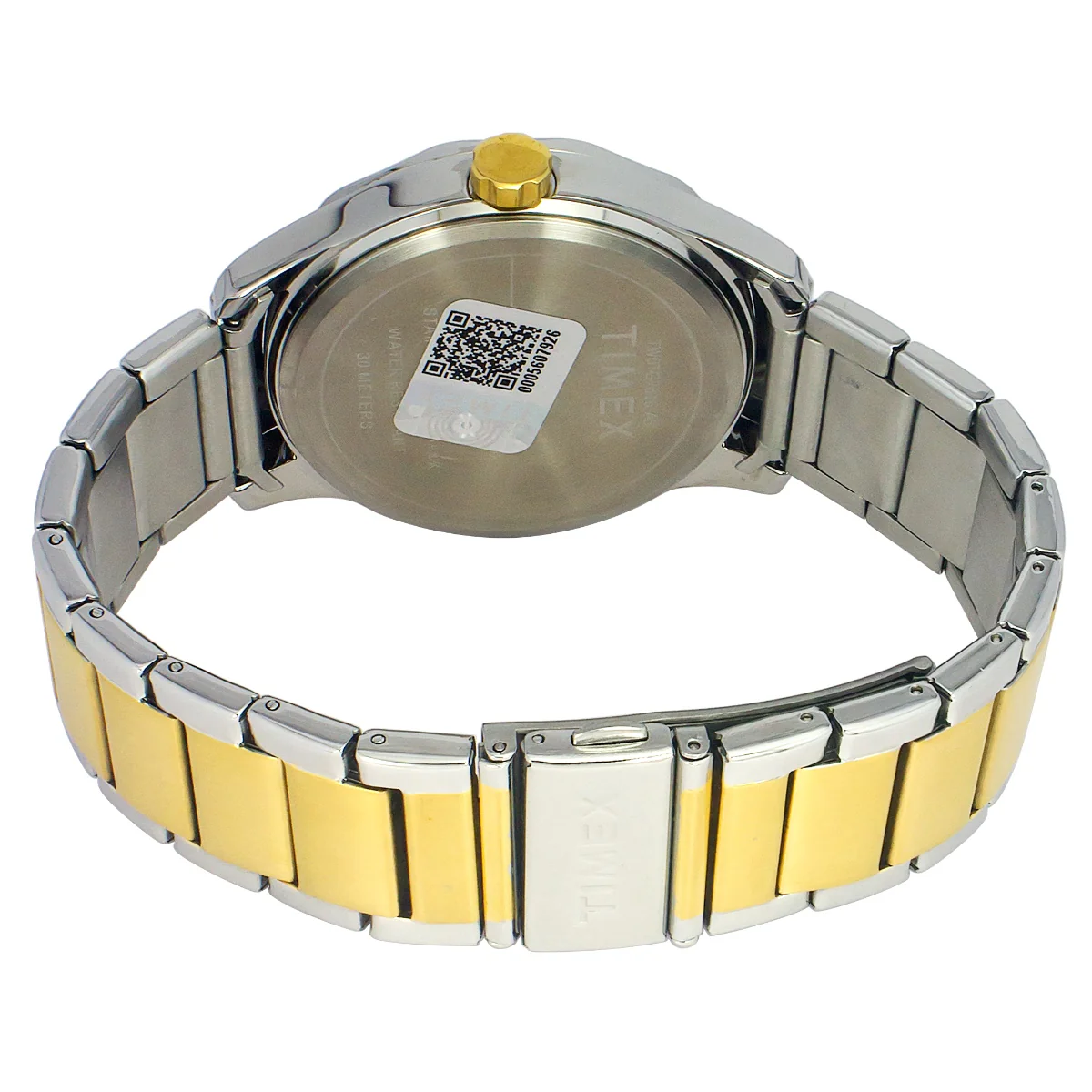 Timex Men Multifunction White Round Brass Dial Watch- TW0TG7616 - Image 5