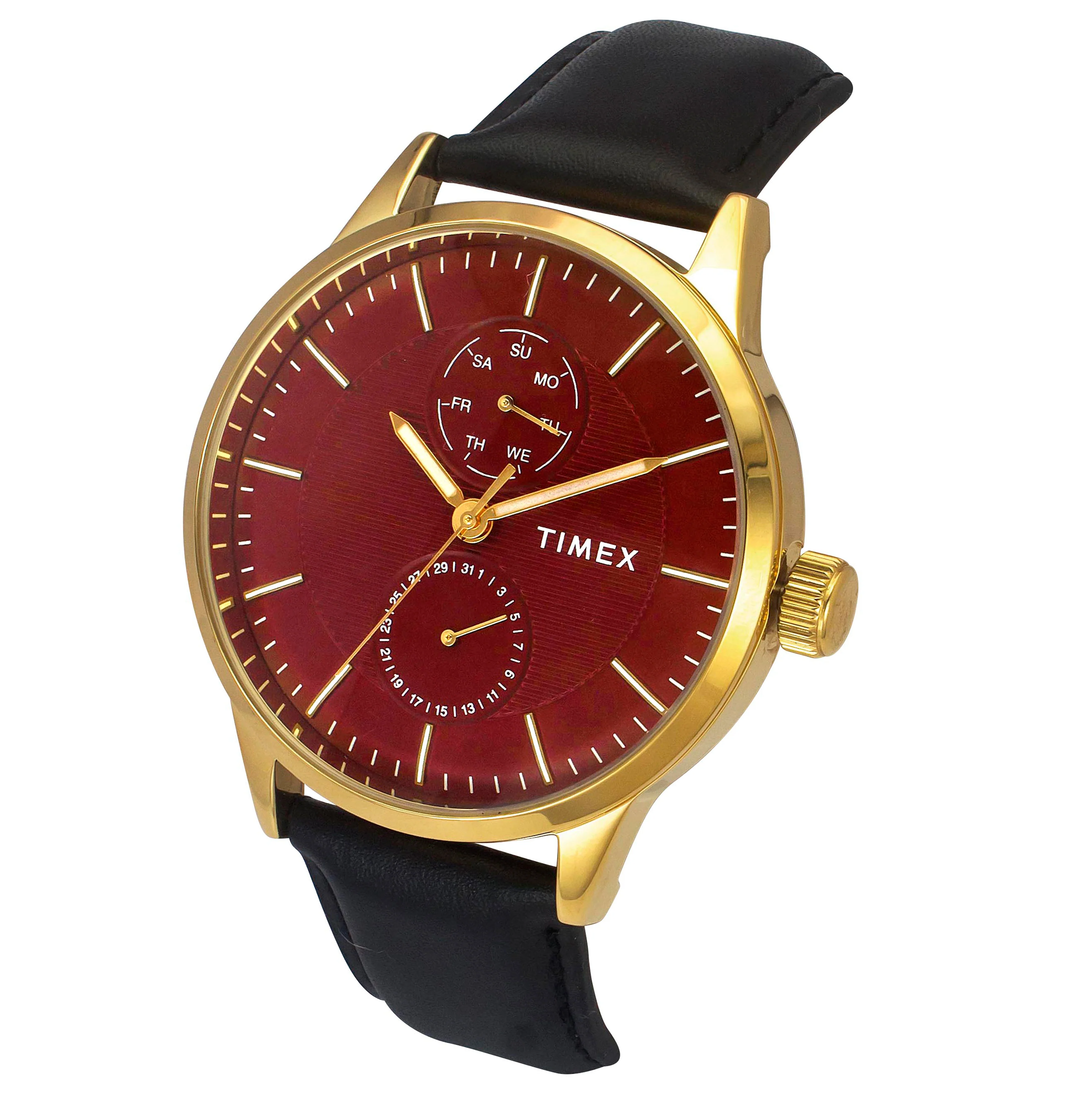 Timex Men Red Round Dial Analog Watch - TWEG19938 - Image 2