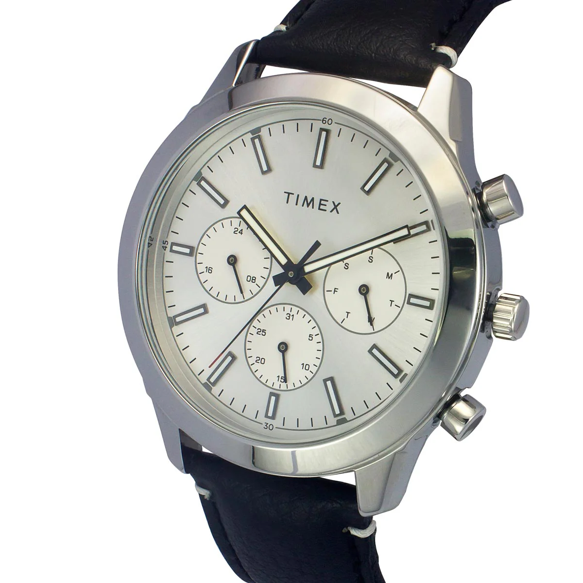 TIMEX Men Silver Round Dial Analog Watch - TWEG185SMU06 - Image 2