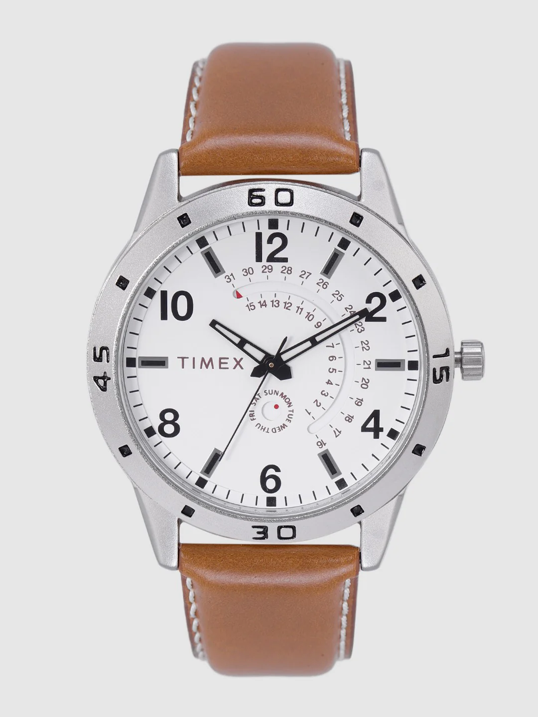 TIMEX Men White Round Dial Analog Watch - TW000U927