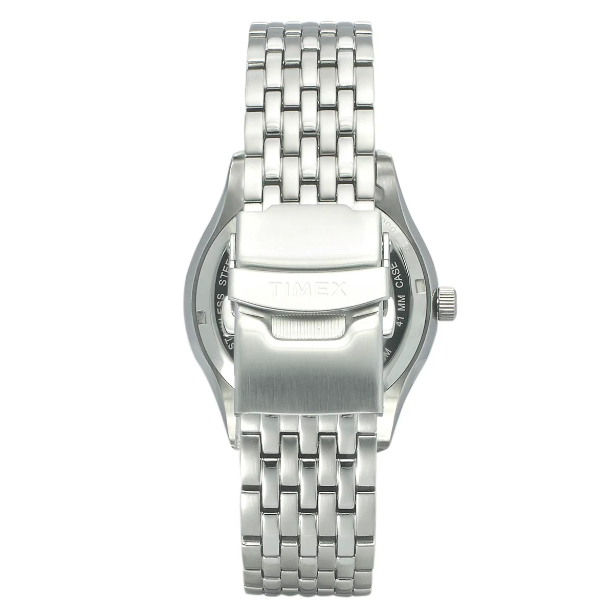 Timex E Class Men's Silver Dial Round Case Automatic Function Watch -TWEG21000 - Image 2