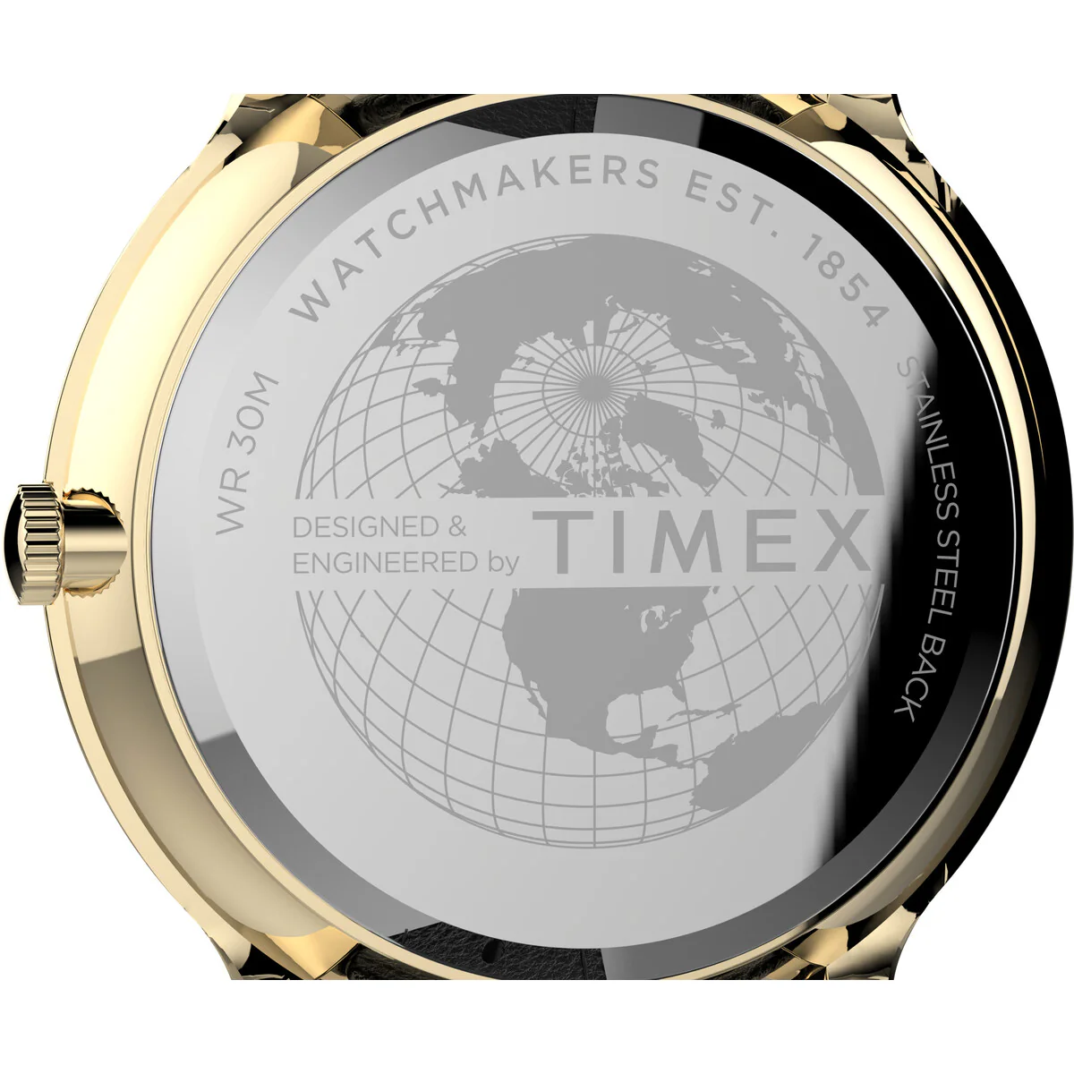 Gallery 40mm Leather Strap Watch - Image 5