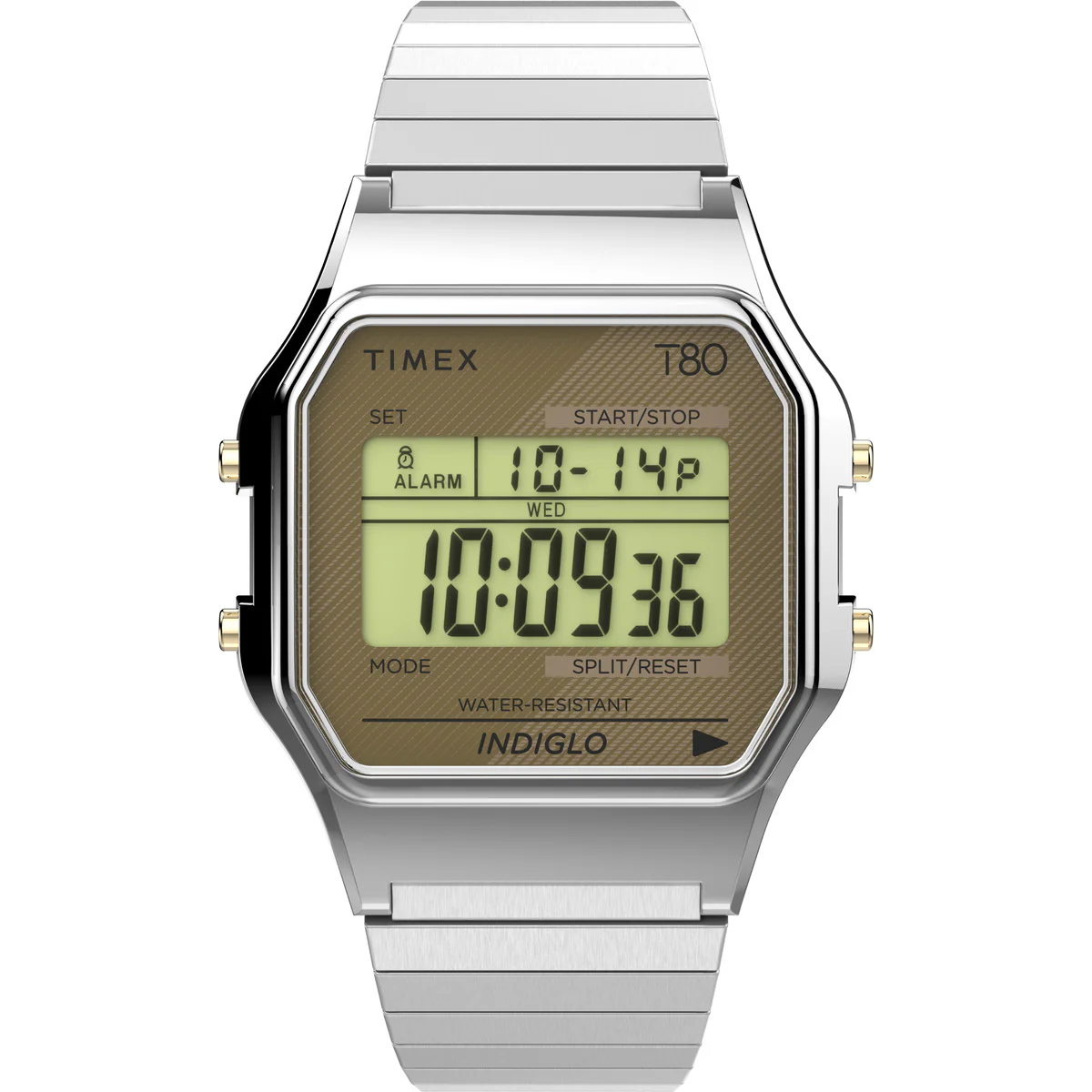 Timex Multifunctonal Unisex Analog Grey Dial Coloured Quartz Watch, Unique Dial with 34 mm Case width - TW2V19100X8