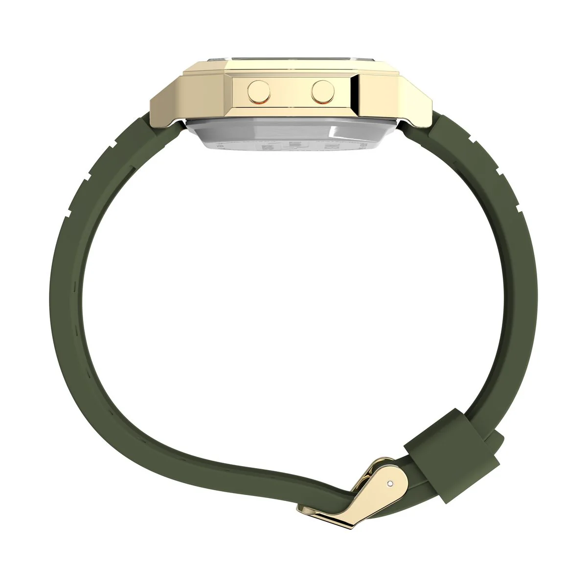 Timex Octogonal 40mm Grey Dial Digital Unisex Watch - TW5M60800JQ - Image 2