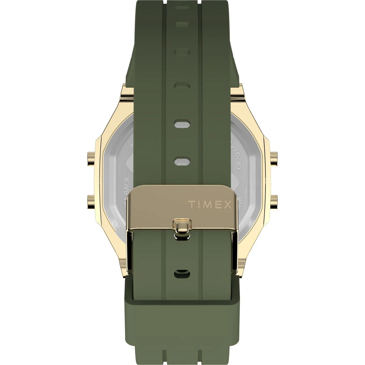Timex Octogonal 40mm Grey Dial Digital Unisex Watch - TW5M60800JQ - Image 3