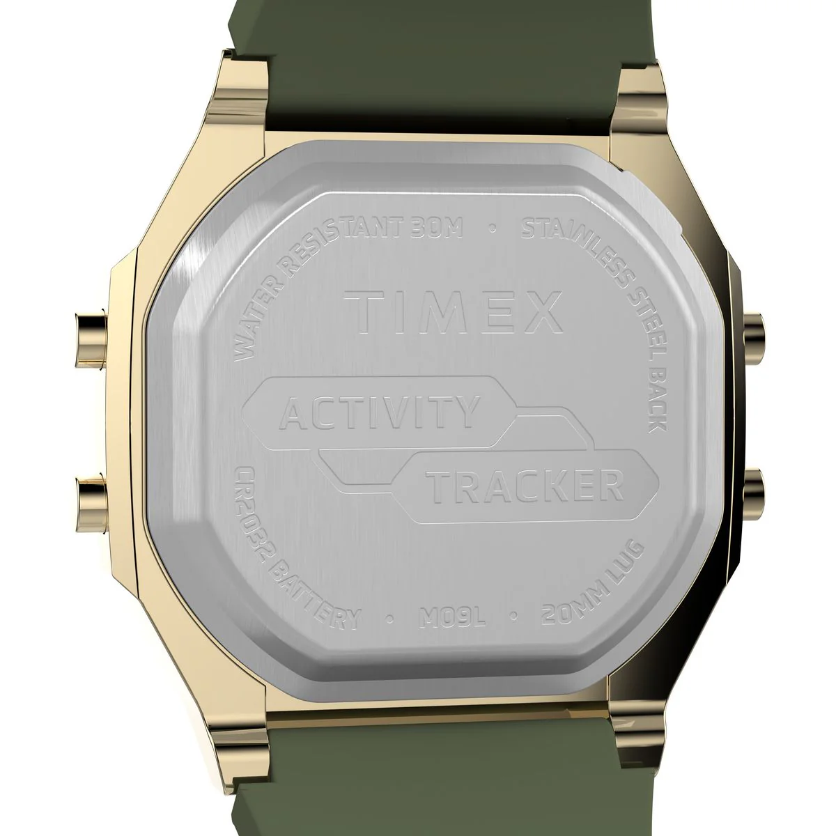 Timex Octogonal 40mm Grey Dial Digital Unisex Watch - TW5M60800JQ - Image 4