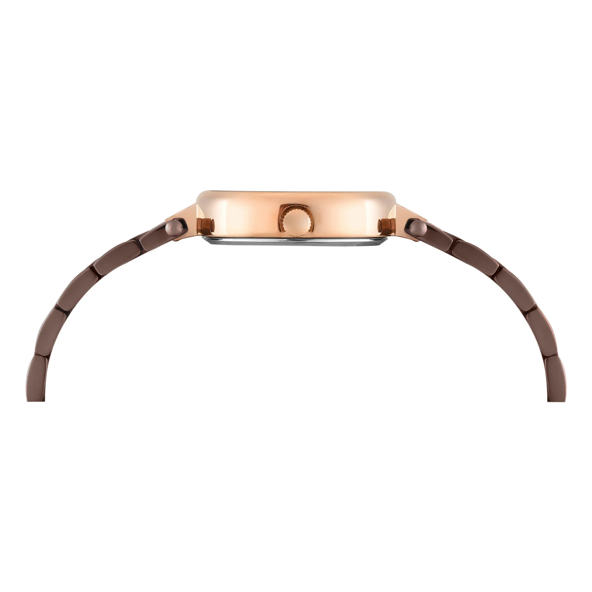 Timex Oval 23mm Brown Dial Analog Women Watch - TWEL27202 - Image 3