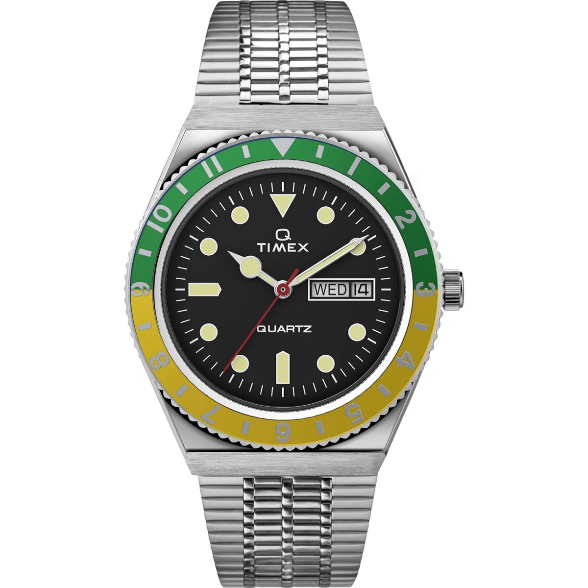 Q Timex Reissue 38mm Stainless Steel Bracelet Watch