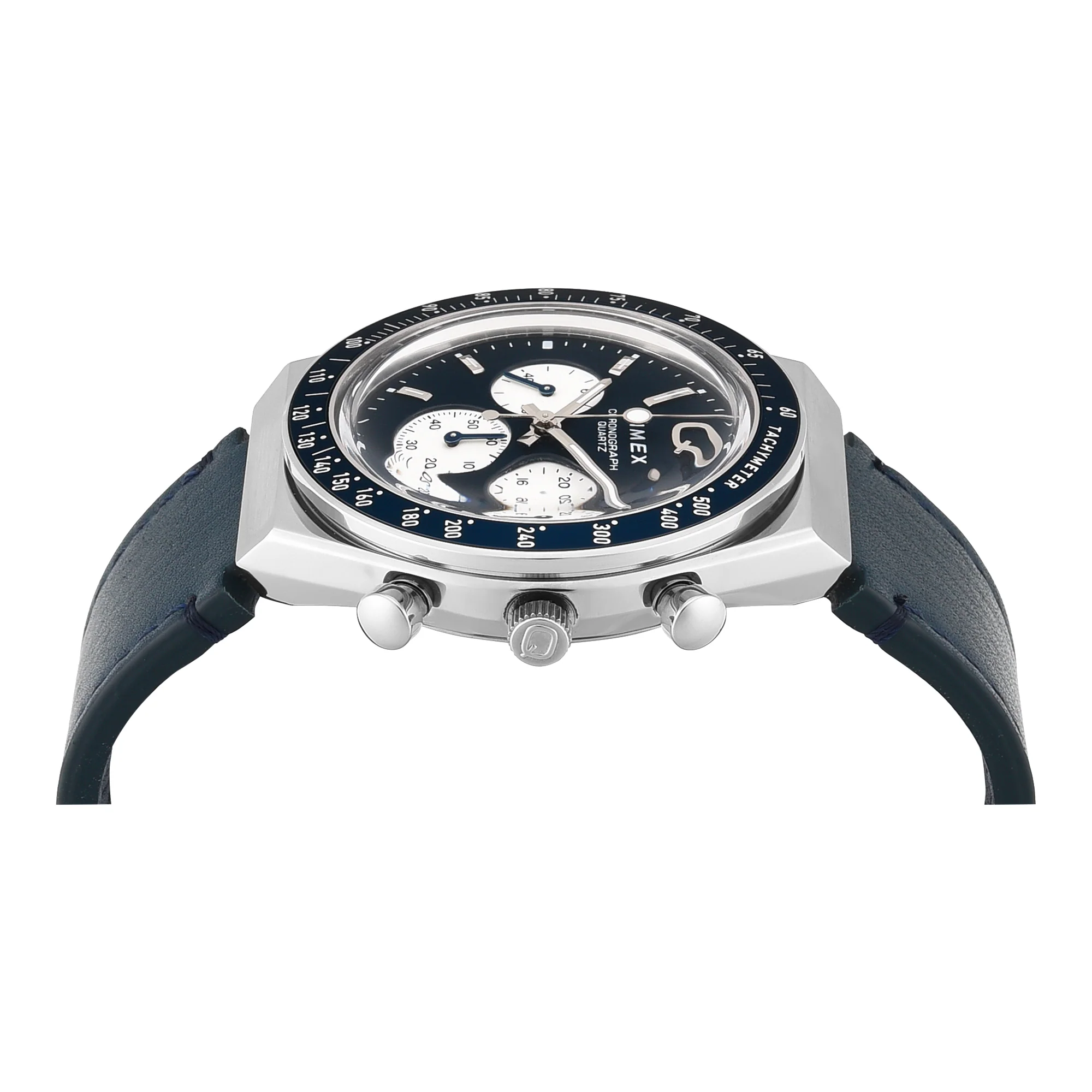 TIMEX Q Diver Inspired Blue Round Dial Analog Men Watch - TWEG26407 - Image 4