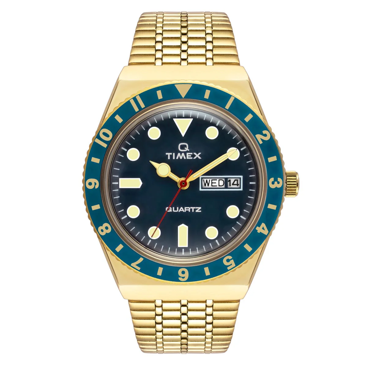 Timex Q Round 38mm Blue Dial Analog Men Watch - TWEG26302