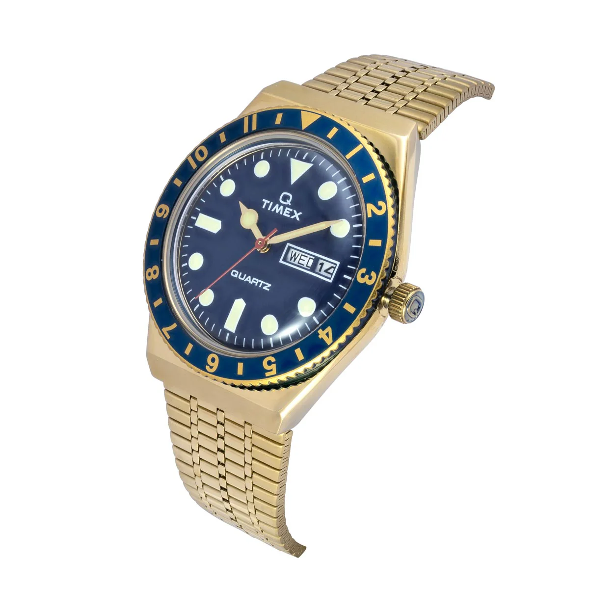 Timex Q Round 38mm Blue Dial Analog Men Watch - TWEG26302 - Image 2