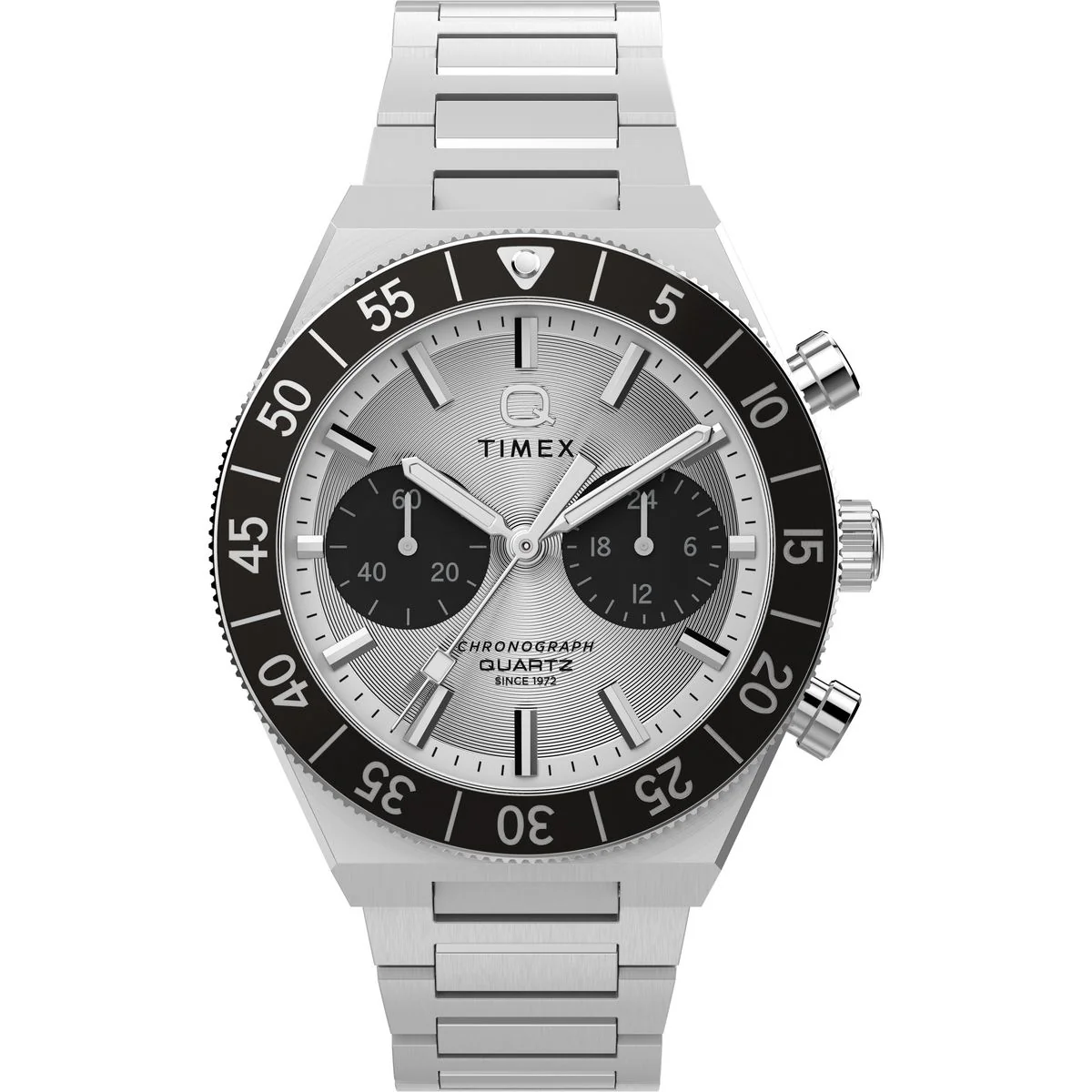 Timex Q Round 40mm Black Dial Analog Men Watch - TW2Y55800IK
