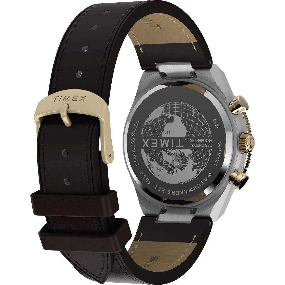 Timex Q Round 40mm Black Dial Analog Men Watch - TW2Y56000IK - Image 5