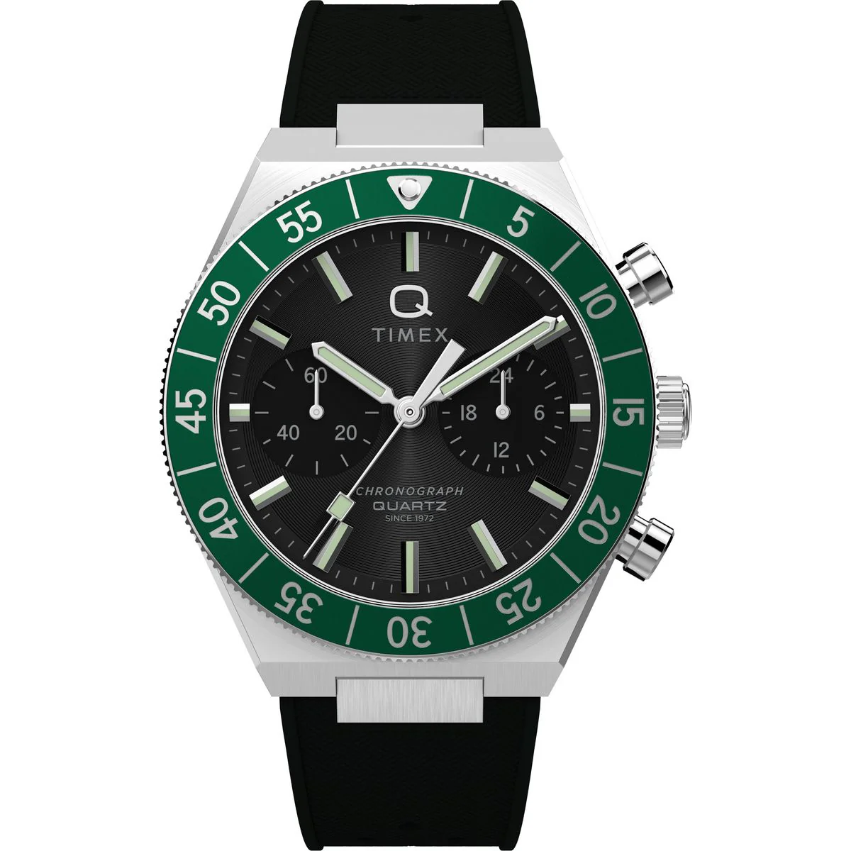 Timex Q Round 40mm Black Dial Analog Men Watch - TW2Y56100UJ