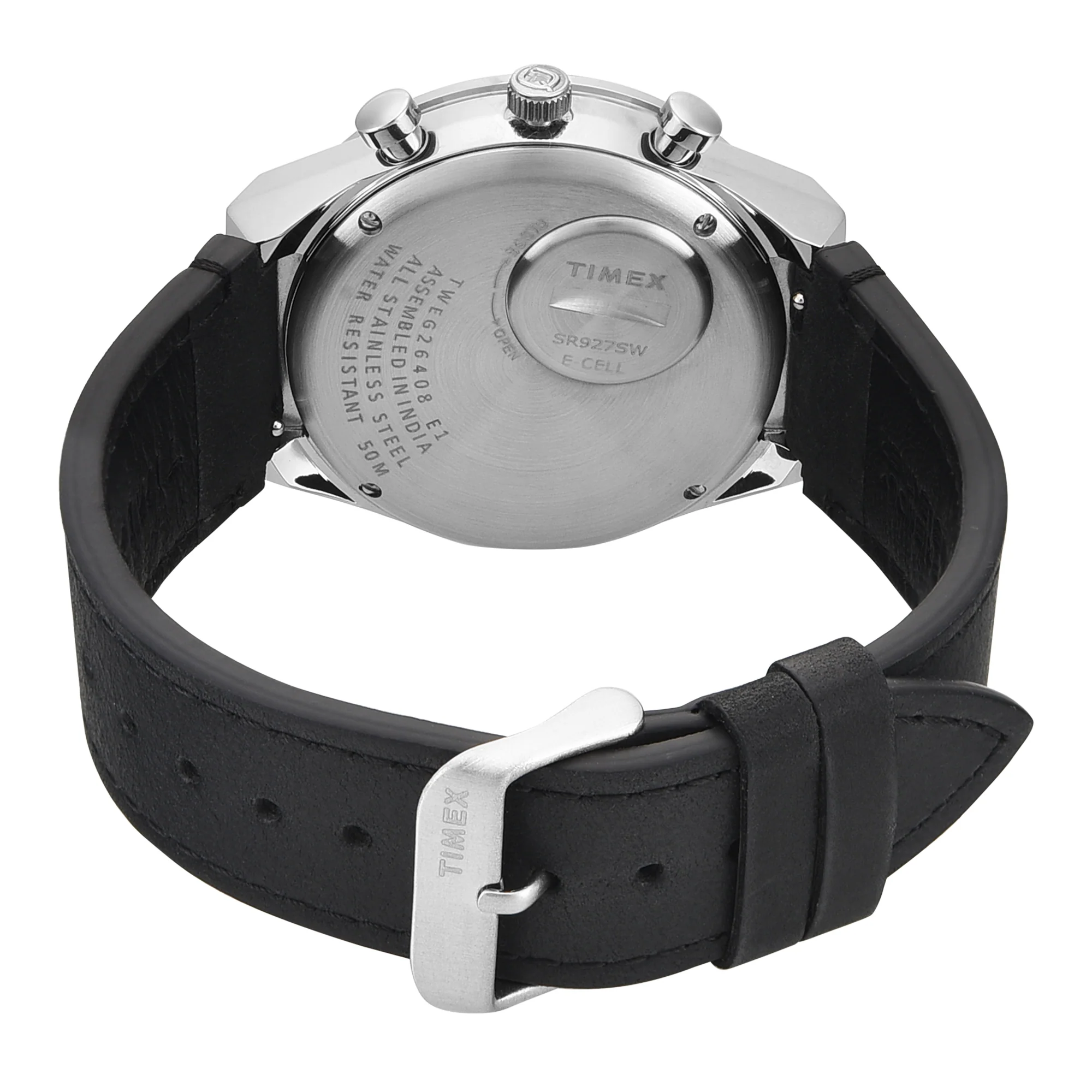 Timex Q Round 42mm Black Dial Analog Men Watch - TWEG26408 - Image 5