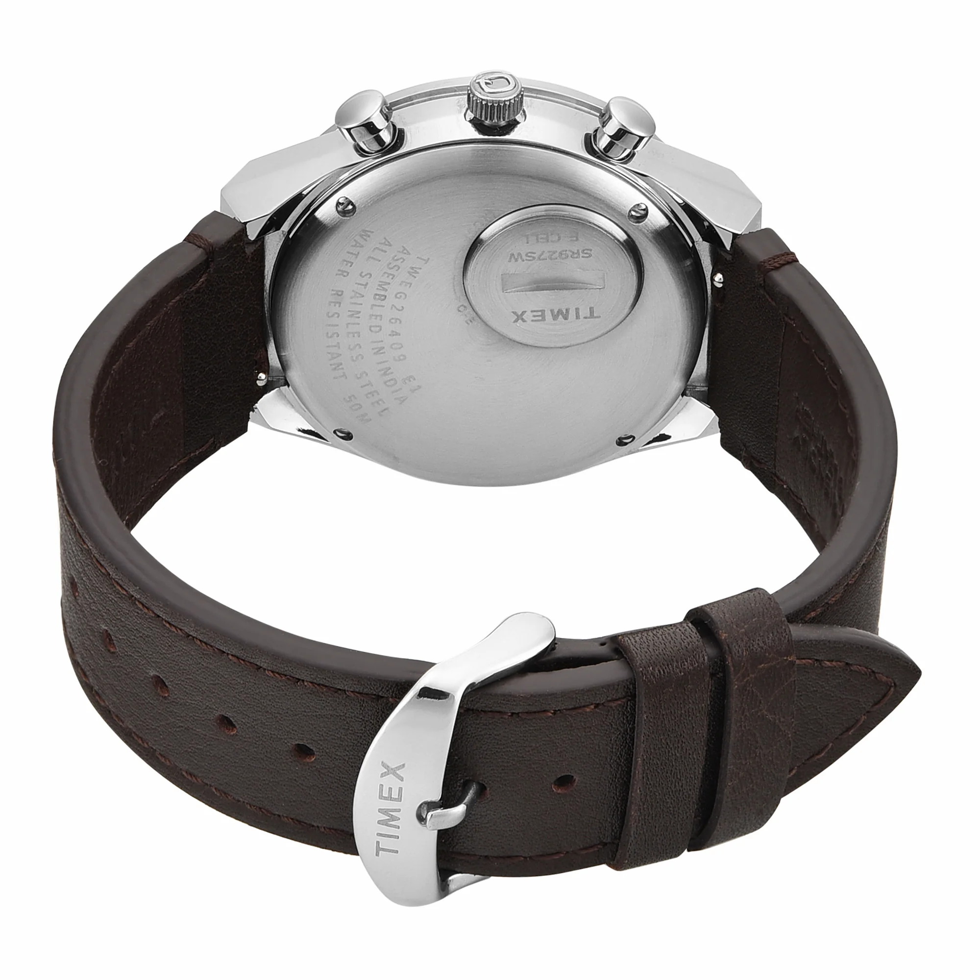 Timex Q Round 42mm Rose Gold Dial Analog Men Watch - TWEG26409 - Image 6