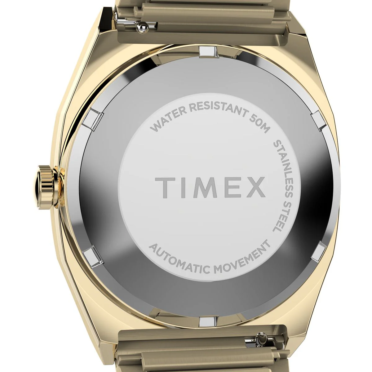 Timex Rectangle 34mm Green Dial Mechanical Automatic Men Watch - TW2Y67700UJ - Image 4