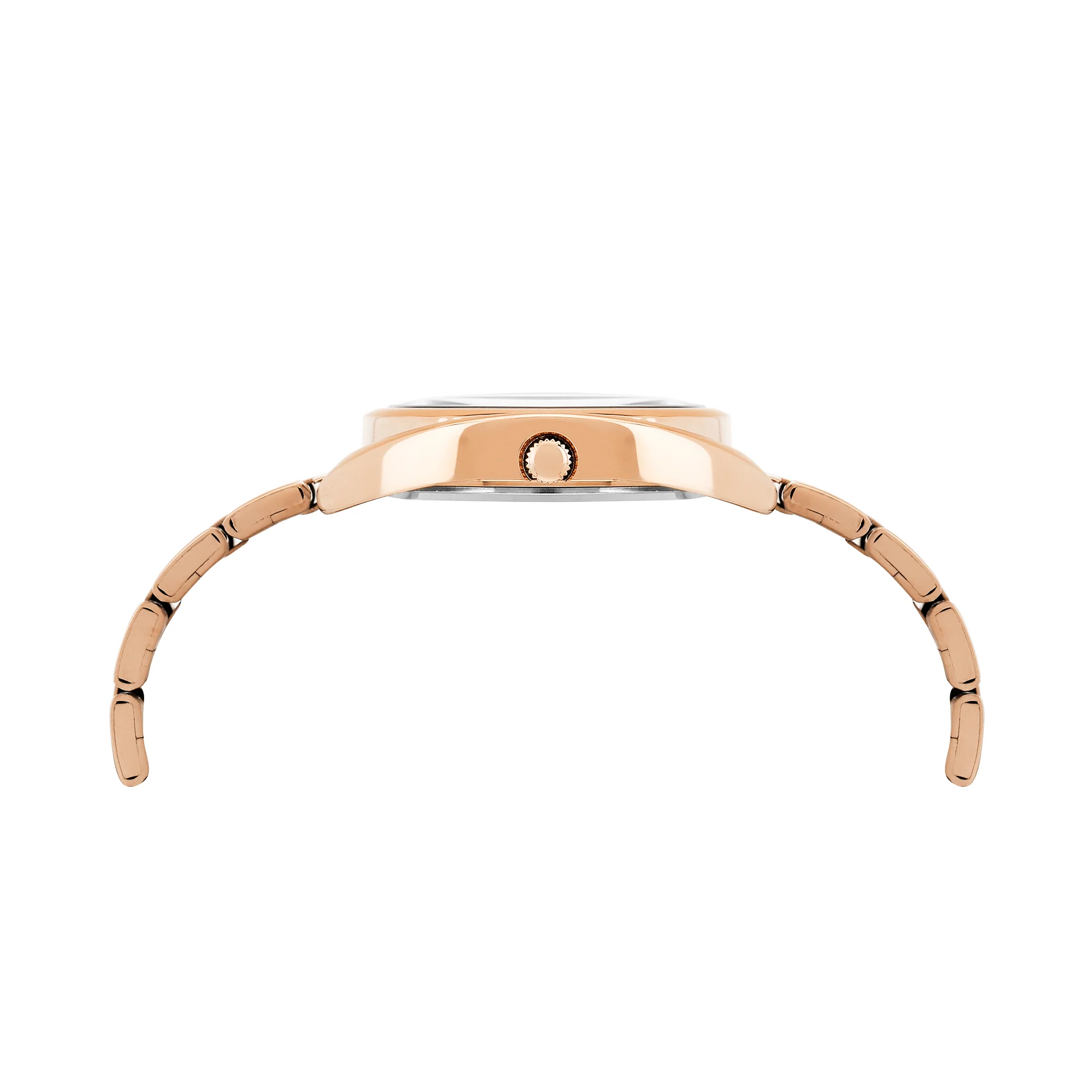 Timex Rose Gold Round Dial Analog Women's Watch - TWEL231SMU01 - Image 5
