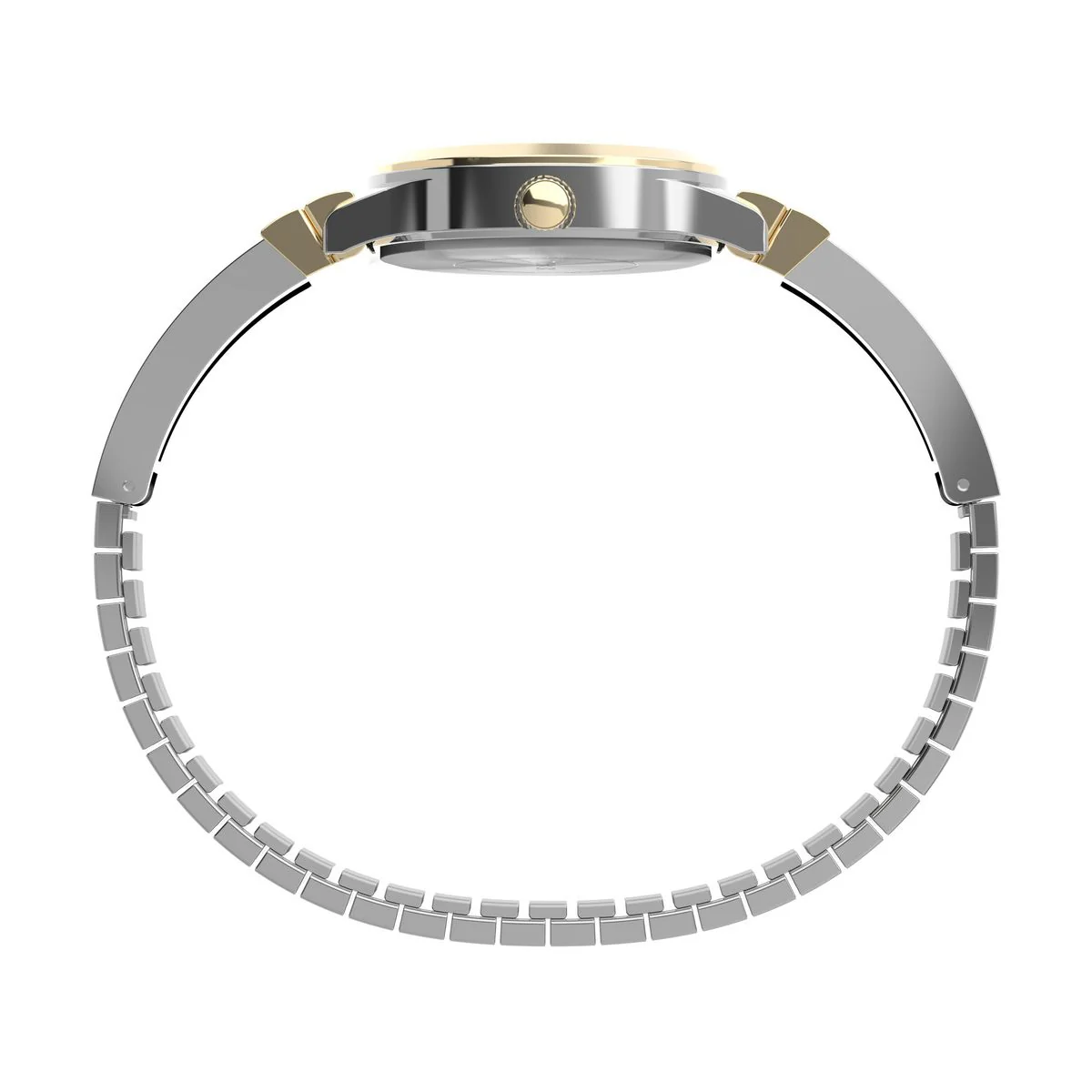 Timex Round 25mm Silver-Tone Dial Analog Women Watch - TW2W18500JQ - Image 2