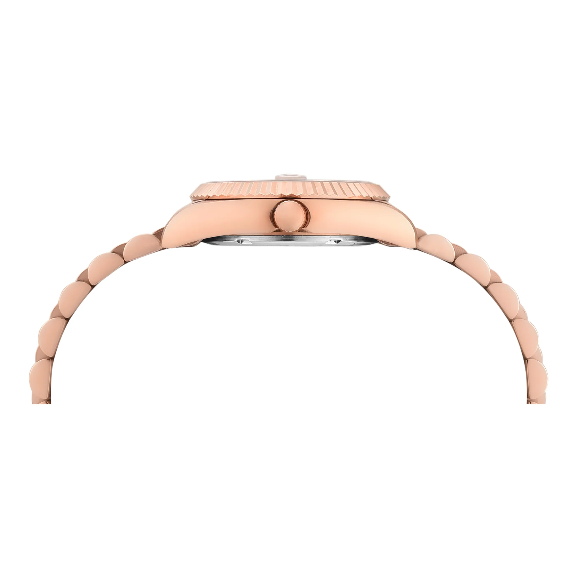 Timex Round 31mm Rose Gold Dial Analog Women Watch - TWEL222SMU06 - Image 5