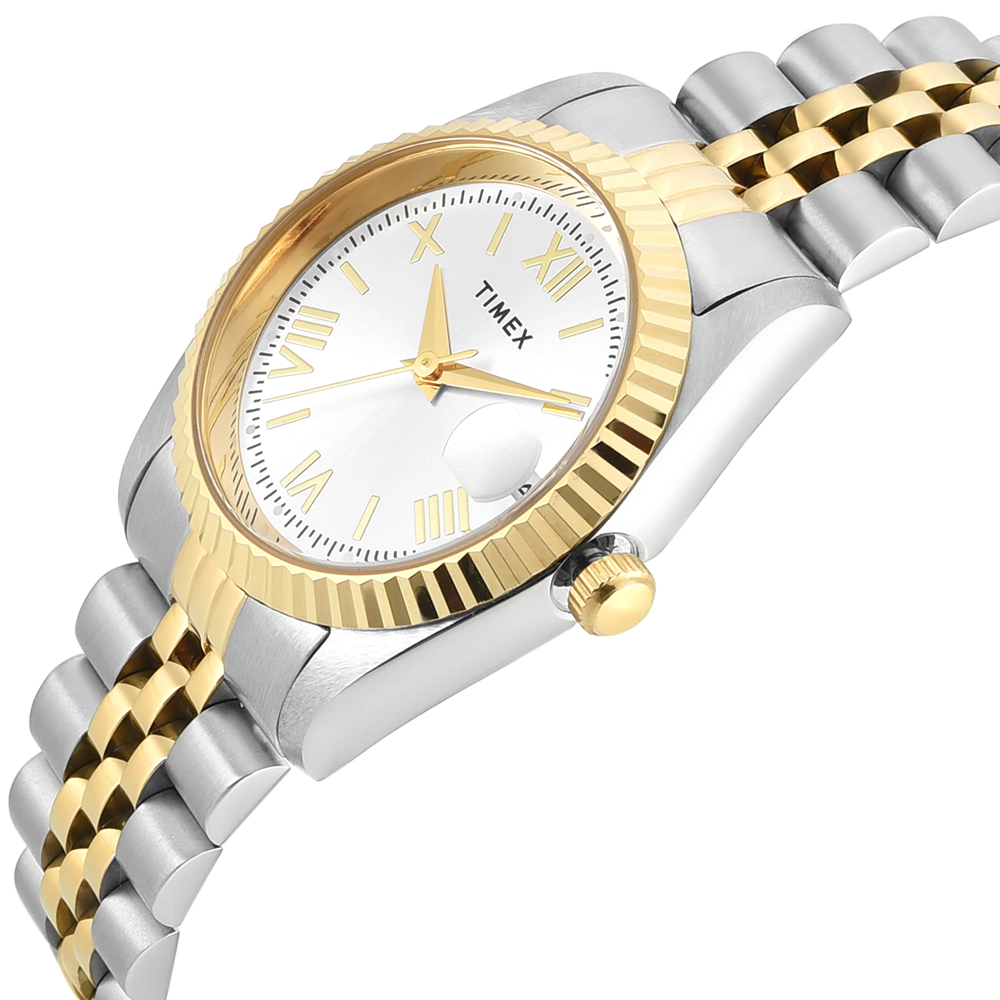 Timex Round 31mm Silver Dial Analog Women Watch - TWEL222SMU07 - Image 2