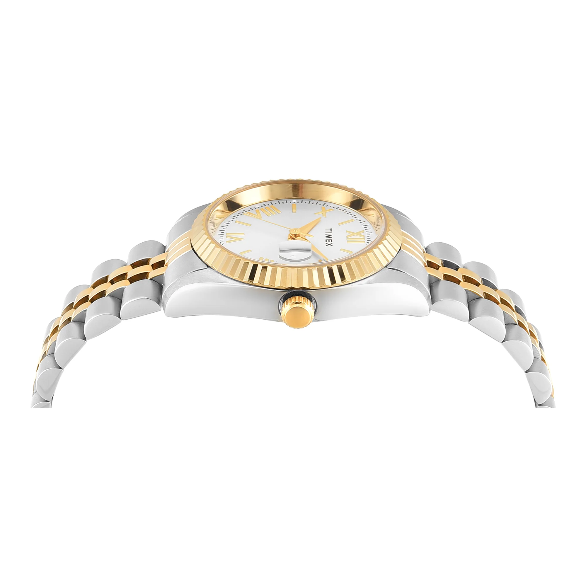 Timex Round 31mm Silver Dial Analog Women Watch - TWEL222SMU07 - Image 4
