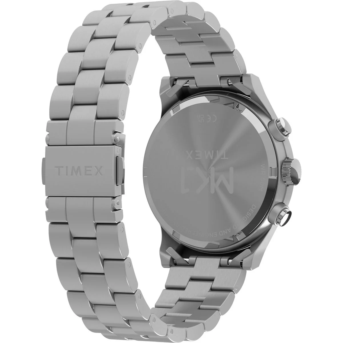 Timex Round 40mm Black Dial Analog Men Watch - TW2Y71000UJ - Image 7
