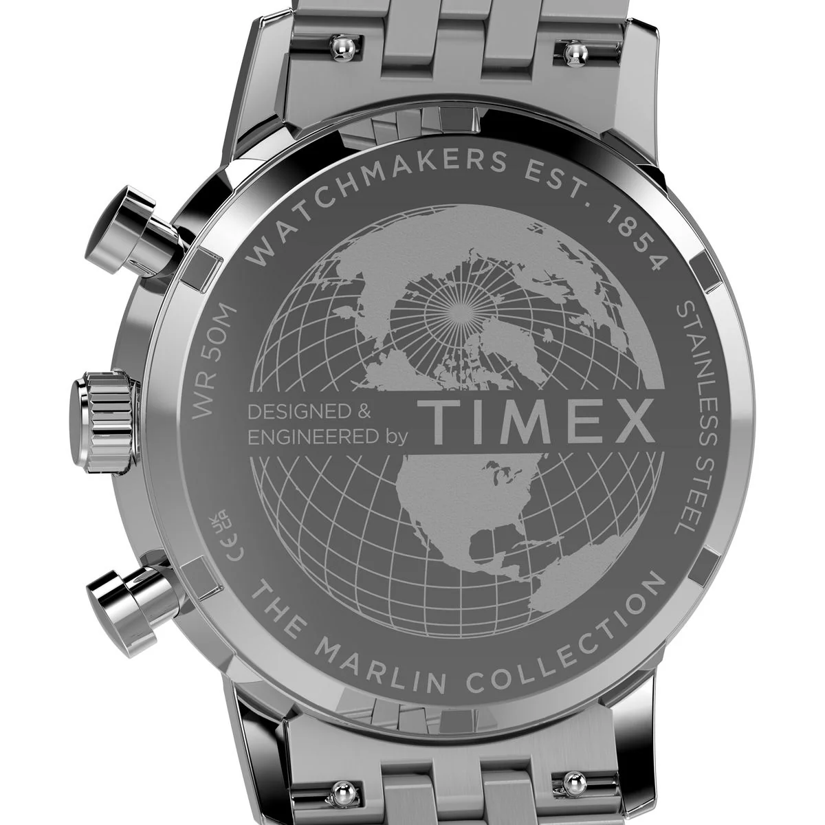 Timex Round 40mm Blue Dial Analog Men Watch - TW2Y66500UJ - Image 4