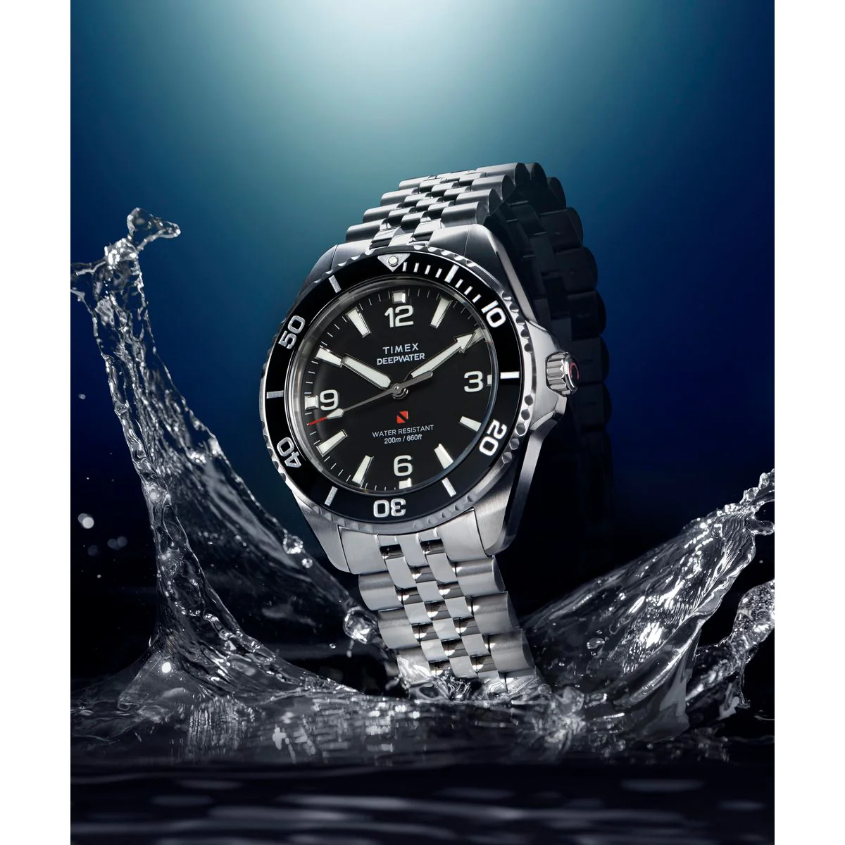 Timex Round 41mm Black Dial Analog Men Watch - TW2Y64500UJ - Image 6