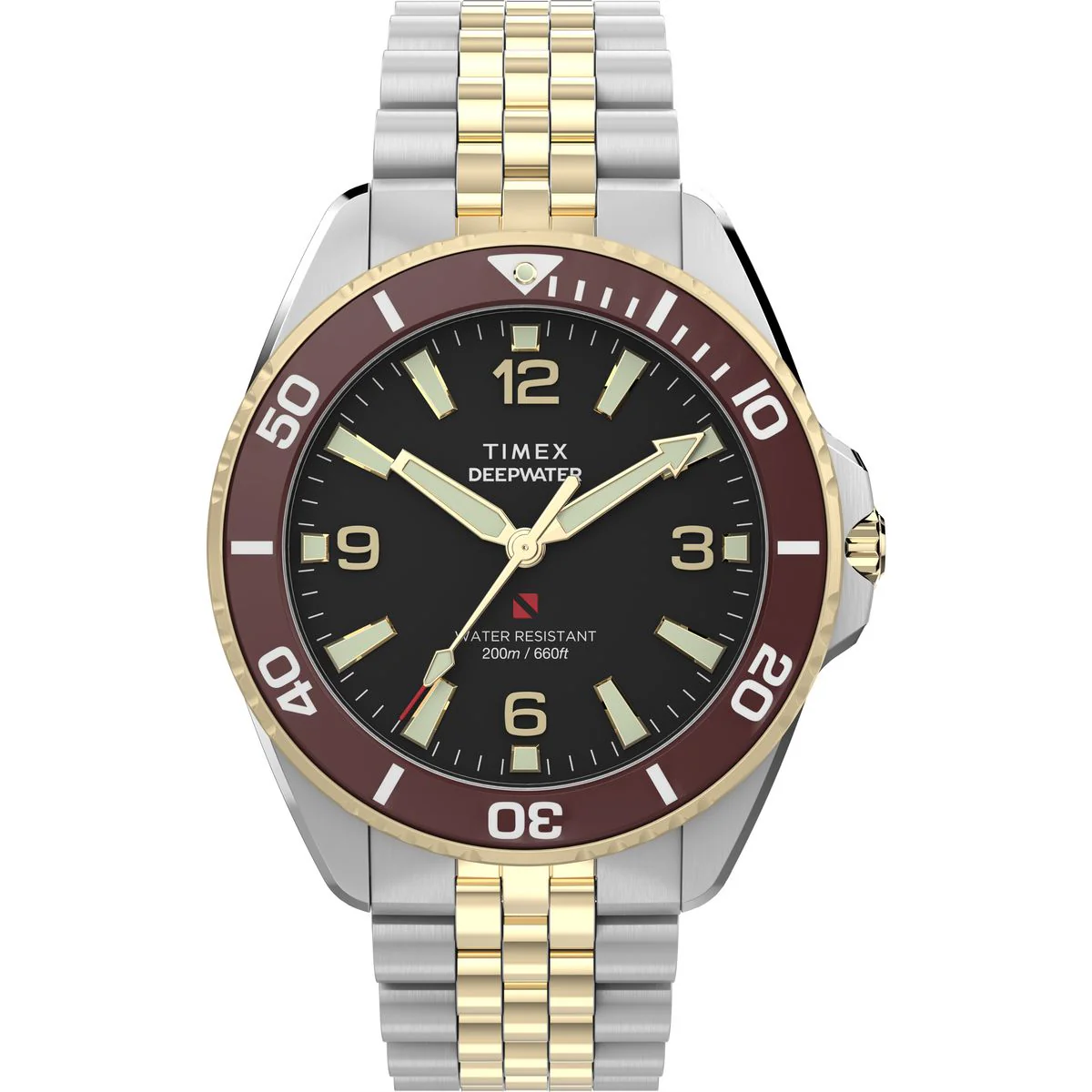 Timex Round 41mm Black Dial Analog Men Watch - TW2Y64700UJ