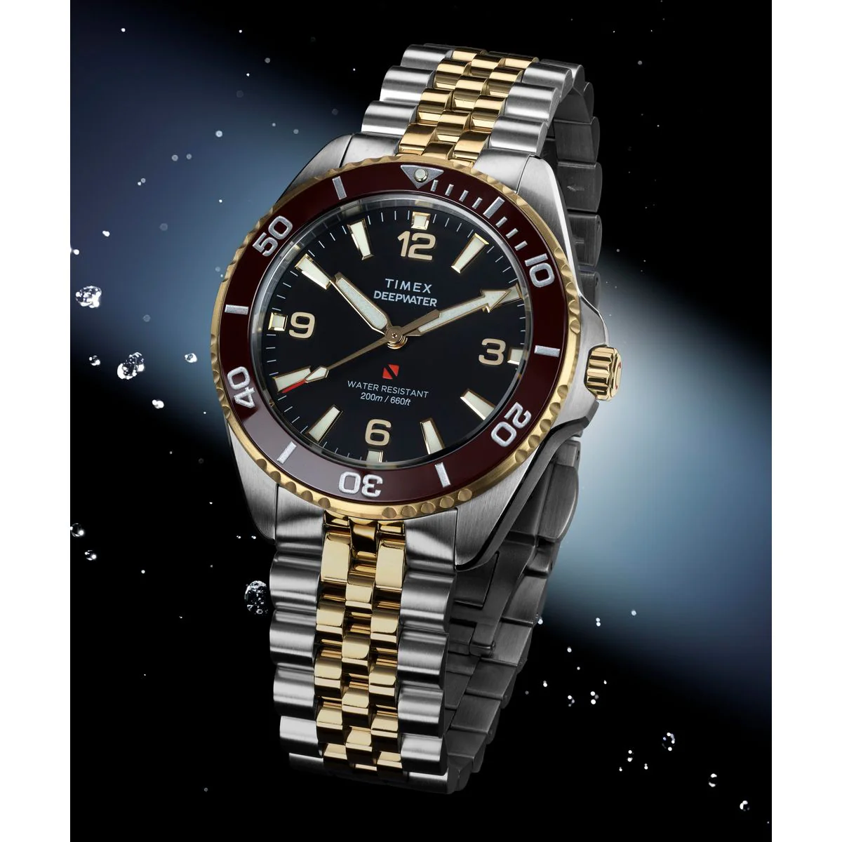 Timex Round 41mm Black Dial Analog Men Watch - TW2Y64700UJ - Image 6