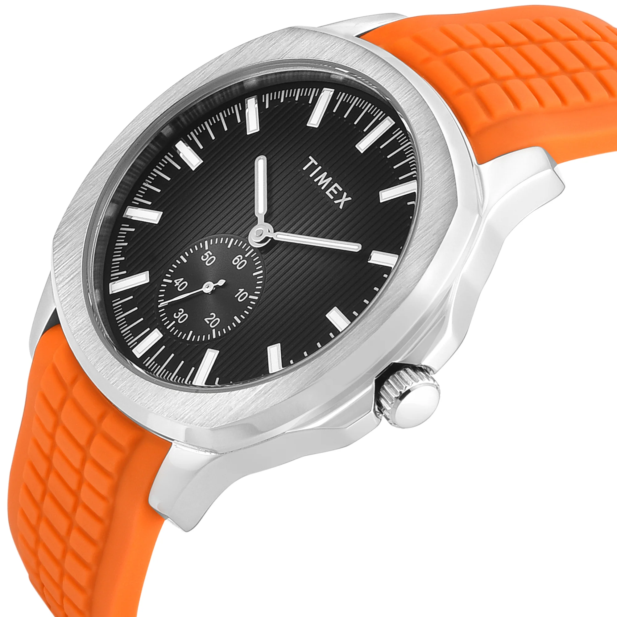 Timex Round 42mm Black Dial Analog Men Watch - TWEG352SMU01 - Image 2