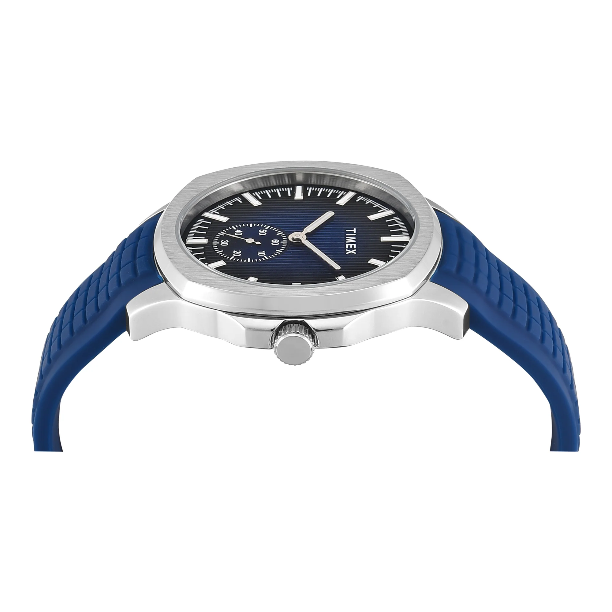 Timex Round 42mm Blue Dial Analog Men Watch - TWEG352SMU02 - Image 4