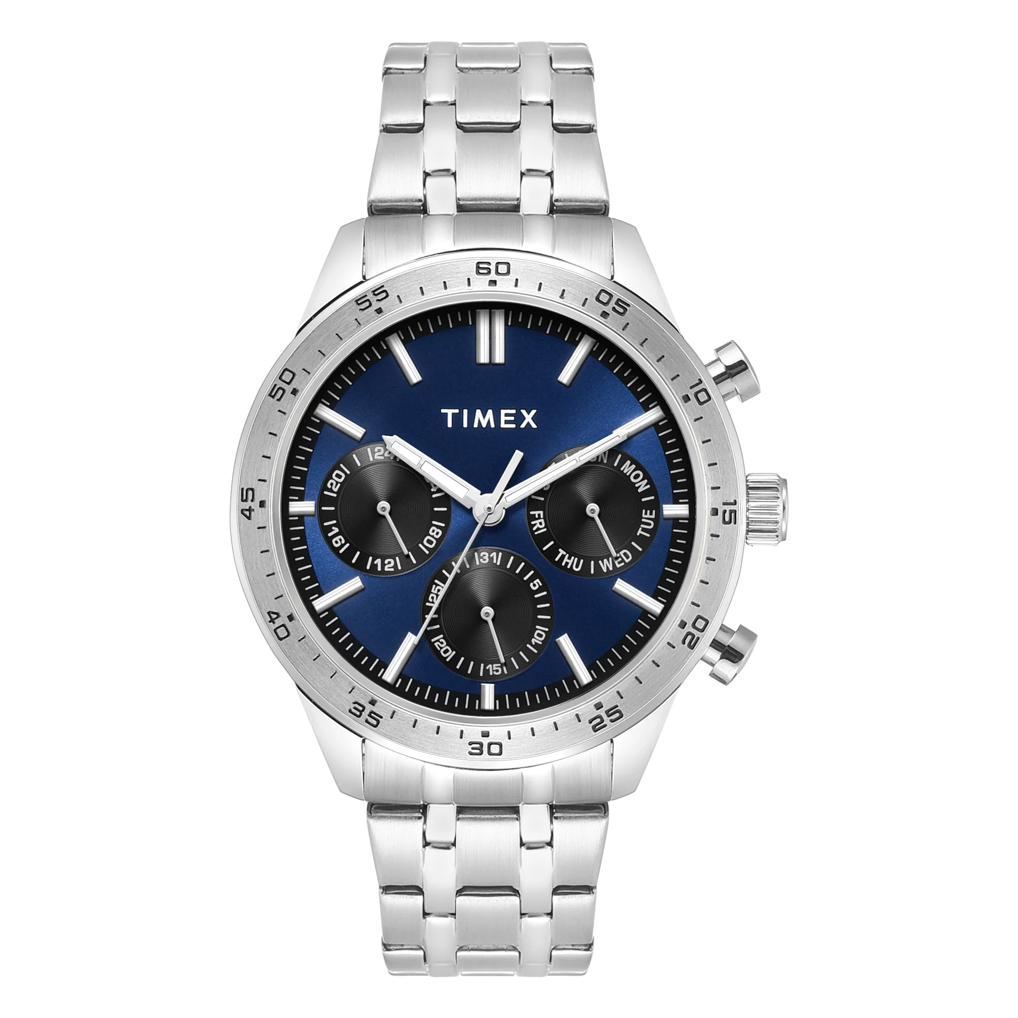 Timex Round 42mm Blue Dial Analog Men Watch - TWEG354SMU02