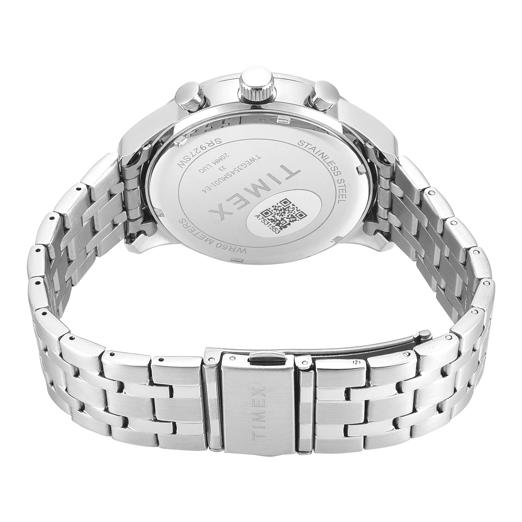 Timex Round 42mm Grey Dial Analog Men Watch - TWEG354SMU01 - Image 3