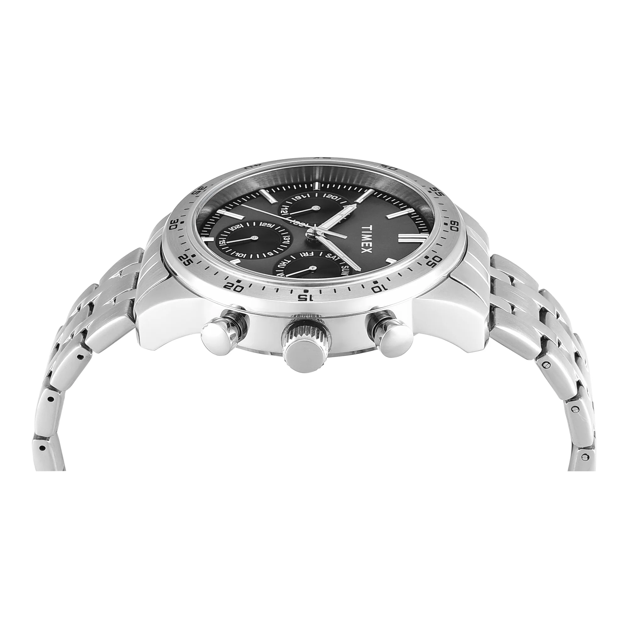 Timex Round 42mm Grey Dial Analog Men Watch - TWEG354SMU01 - Image 4