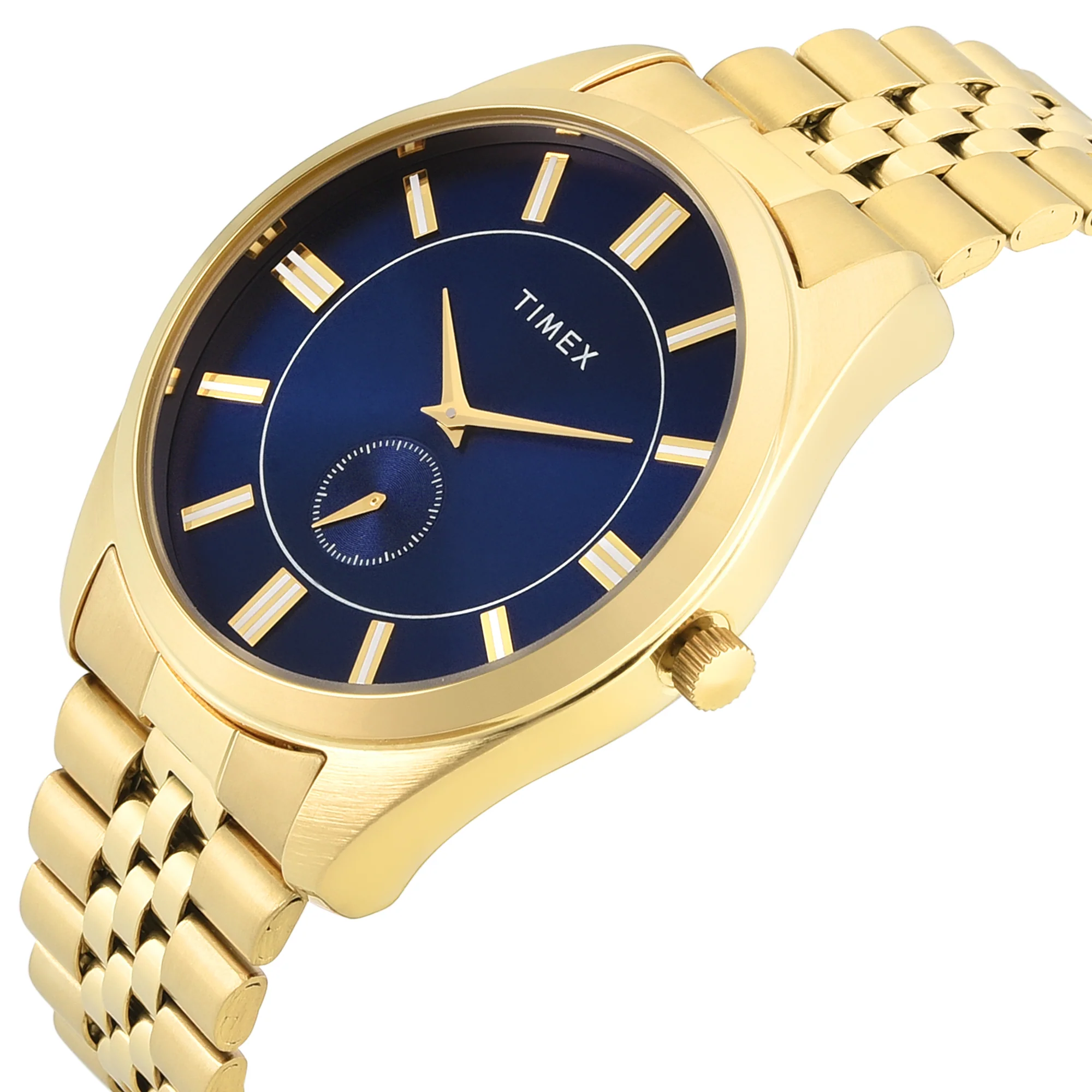 Timex Round 43mm Blue Dial Analog Men Watch - TWTG104SMU11 - Image 2