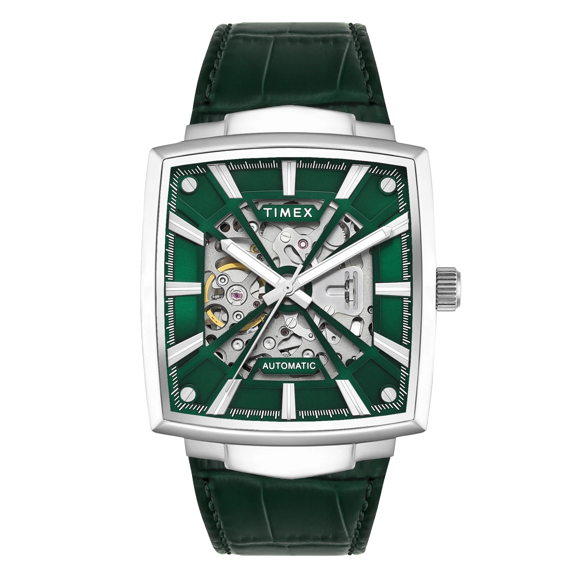 TIMEX Signio Green Square Dial Analog Men's Watch - TWEG32000