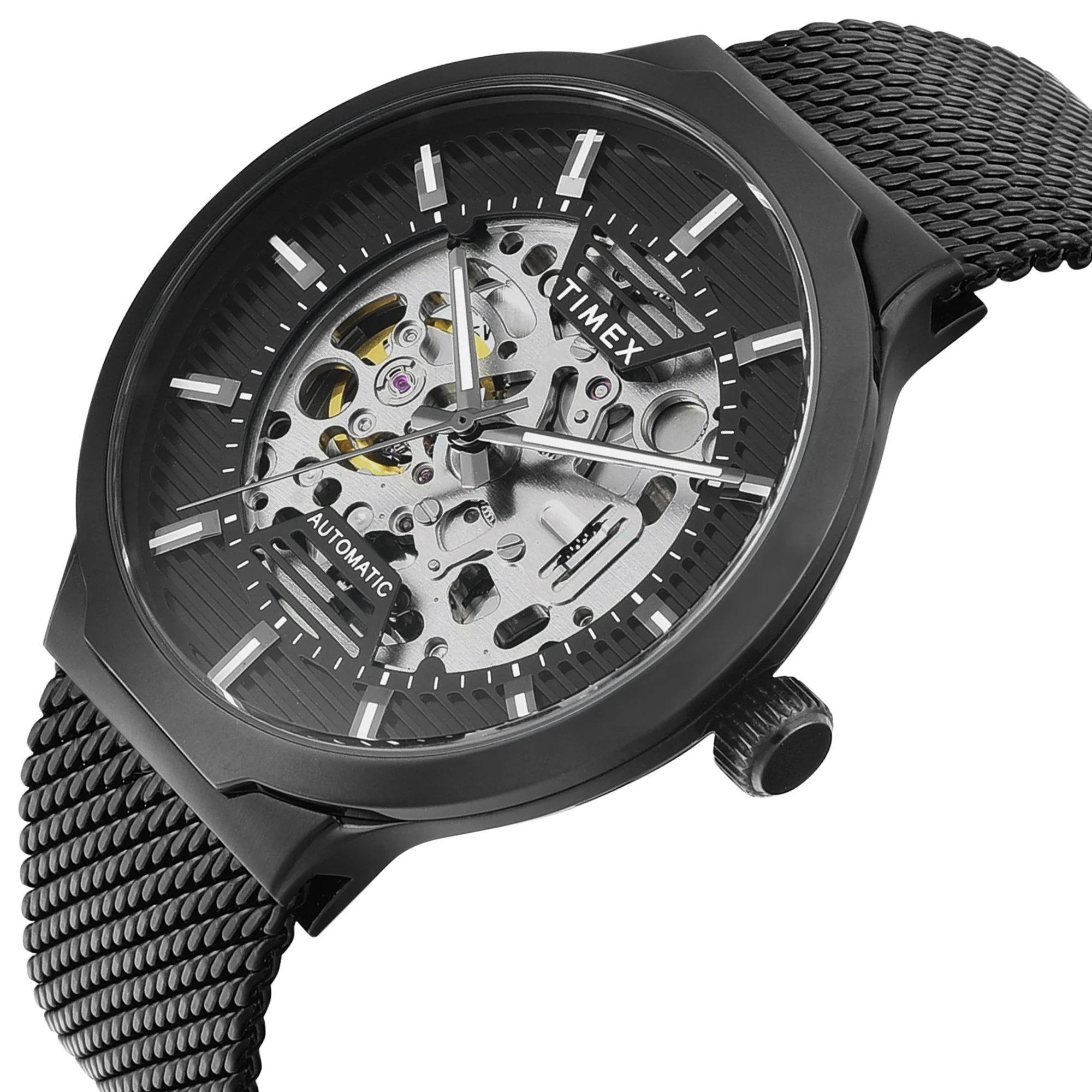 Timex Signio Round 44mm Black Dial Analog Men Watch - TWEG31501 - Image 2