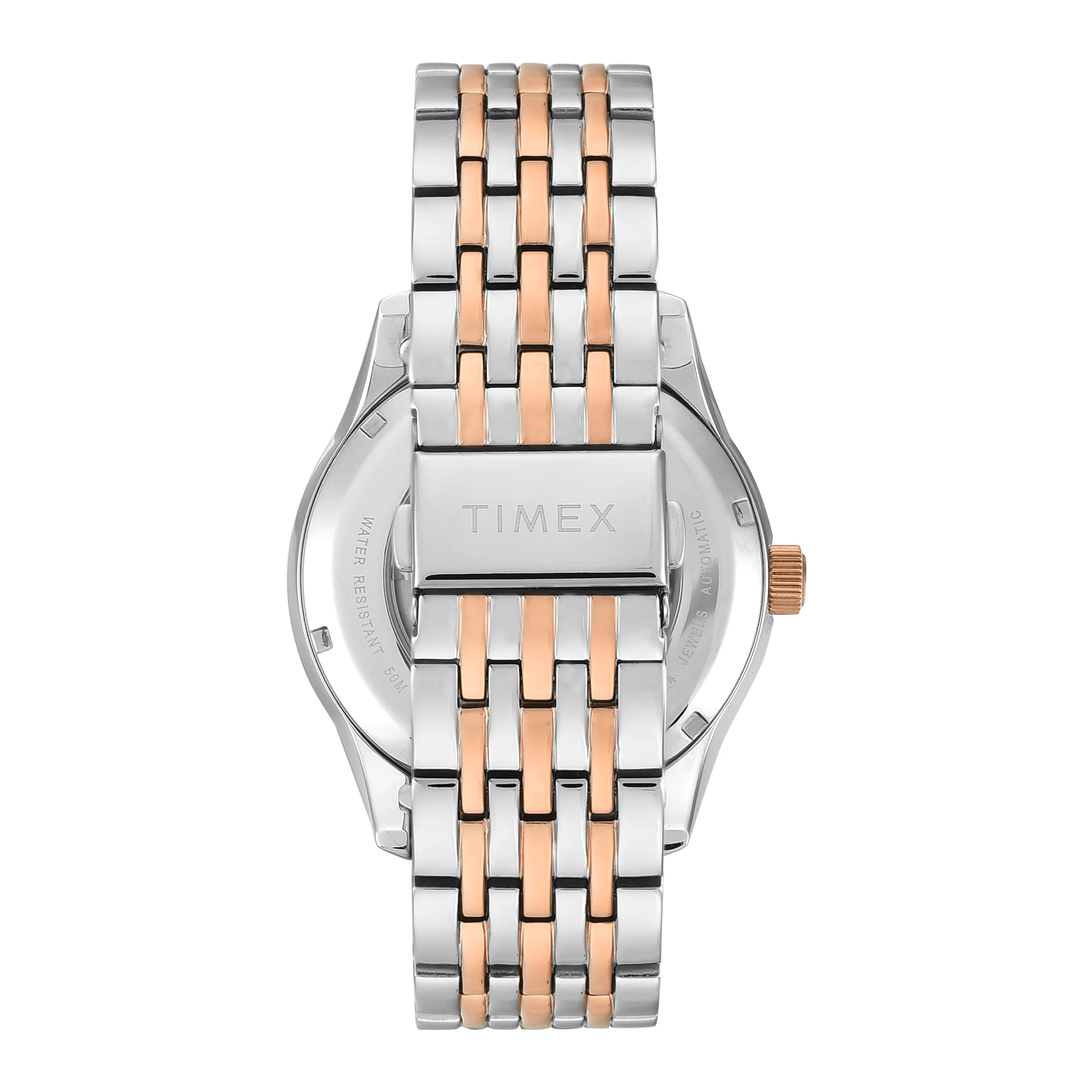 Timex Signio Round 45mm Silver Dial Analog Men Watch - TWEG31601 - Image 5