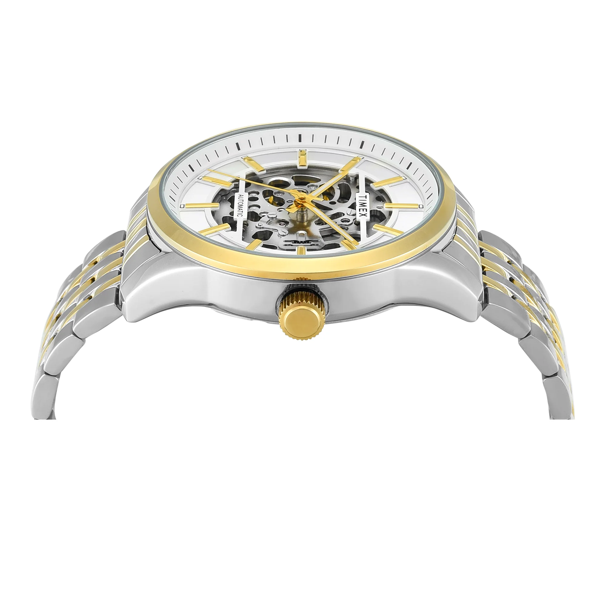 Timex Signio Round 45mm Silver Dial Analog Men Watch - TWEG31602 - Image 5
