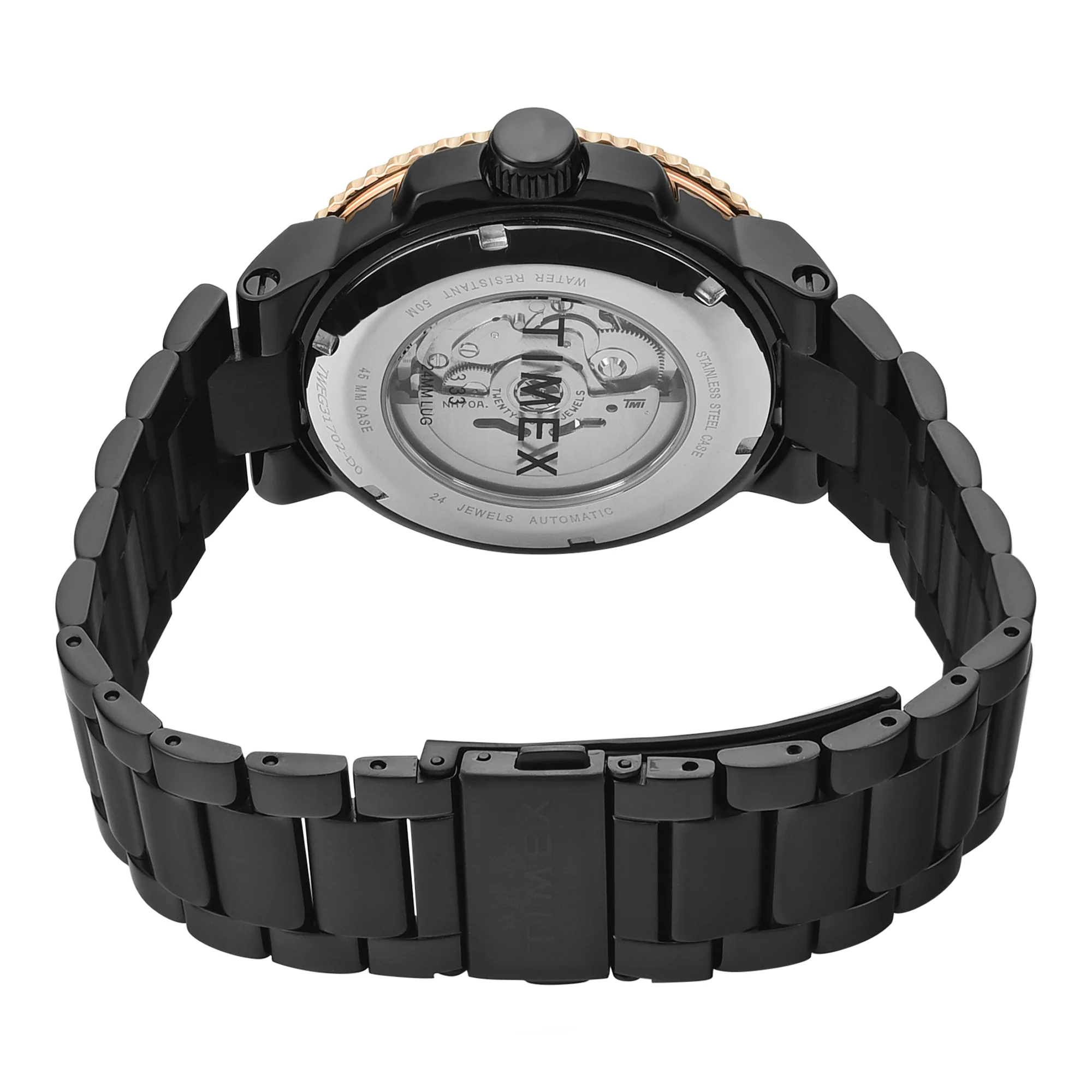 Timex Signio Round 46mm Blue Dial Automatic Men Watch - TWEG31702 - Image 3