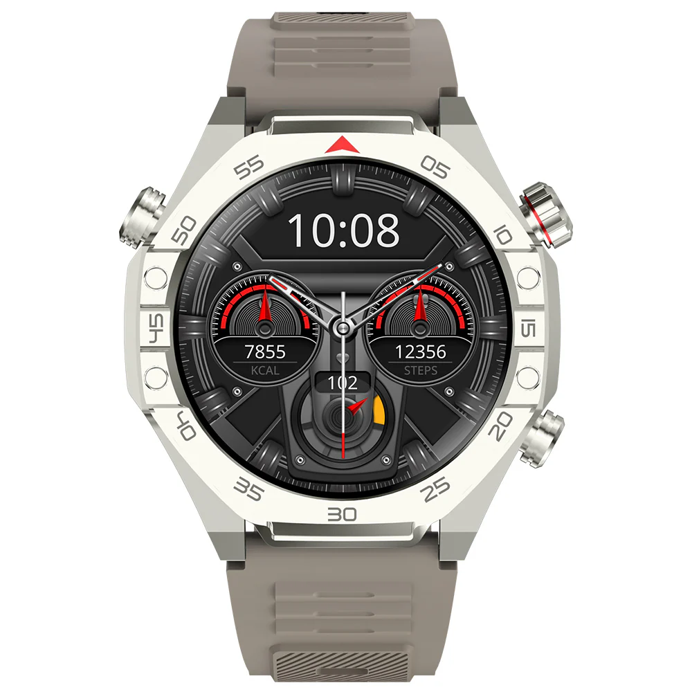 Timex Smart NexGen 1.43 inches (3.6cm) Display with Functional Crown and BT Calling Smartwatch For Unisex - TWTXW703T